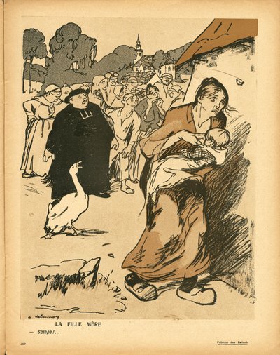 The Butter Plate, number 338, Satirical in Colours 作： Aristide Delannoy