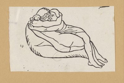 Daphnis und Chloë zusammen liegend 作： アリスティド・マイヨール