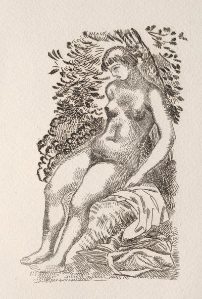 ピエール・ド・ロンサールの詩の挿絵 作： Aristide Maillol