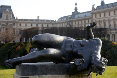 Jardin des tuileries, Aristide Maillol, Rivire 作： Aristide Maillol