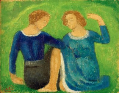 Les deux soeurs（2人の姉妹） 作： Aristide Maillol