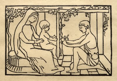 ルキナ、息子に微笑む 作： Aristide Maillol