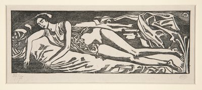 リクライニングウーマン 作： Aristide Maillol