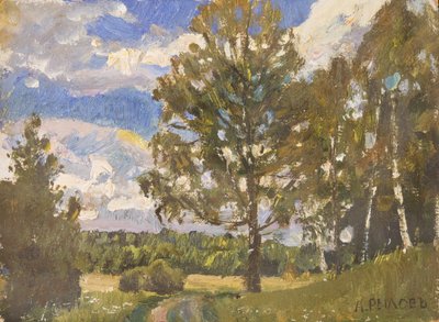 夏の風景 作： Arkadij Aleksandrovic Rylov