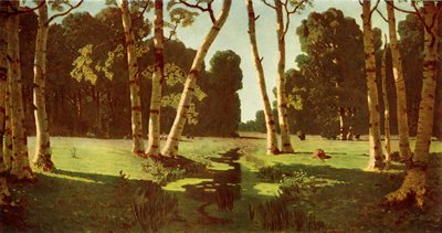 バーチウッド、1879年、1965年。 作： Arkhip Ivanovich Kuindzhi