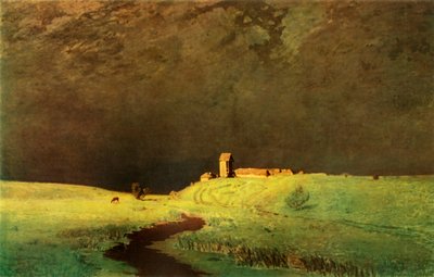 嵐の後、1879年、1965年。 作： Arkhip Ivanovich Kuindzhi