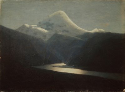 エルブルス山、1870年代 作： Arkhip Ivanovich Kuindzhi