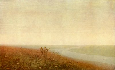 ドニエプル川の朝、1881年、1965年。 作： Arkhip Ivanovich Kuindzhi