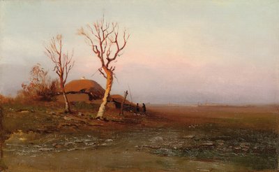 夕方 作： Arkip Ivanovic Kuindzi