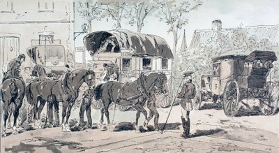 19世紀に使われたコーチの種類 作： Armand Jean Heins