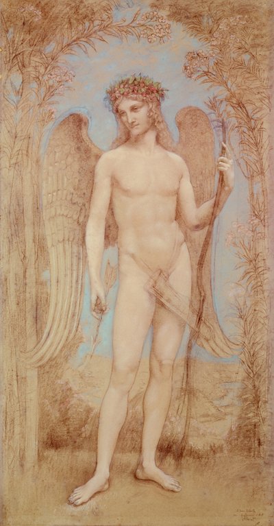 天使、1895年頃 作： Armand Point
