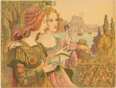 ゴールデンレジェンドレジェンドドレ、1897年。 作： Armand Point