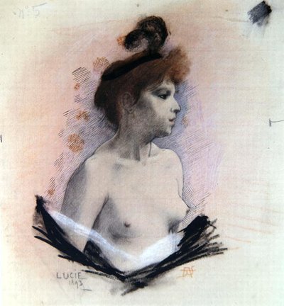 ルーシー 作： Armand Rassenfosse