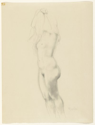 立っている女性のヌード 作： Armand Rassenfosse