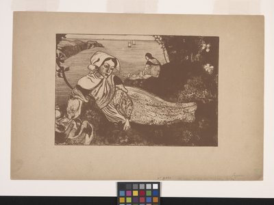La Primavère (春) (ジンコグラフ) 作： Armand Séguin
