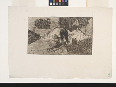 Le Debardeur (O Estivador) (gravura) 作： Armand Séguin