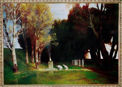  作： Arnold Bocklin