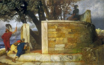 ヘラクレスの聖域 作： Arnold Böcklin