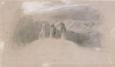 巨石墳 作： Arnold Böcklin