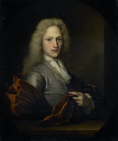男の肖像 作： Arnold Boonen (attributed to)