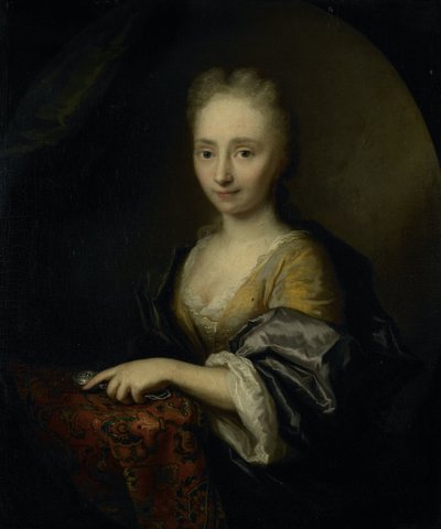 女性の肖像 作： Arnold Boonen (attributed to)
