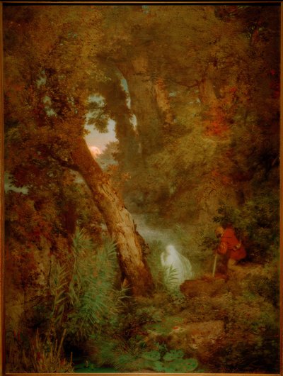 ウィスプ 作： Arnold Böcklin