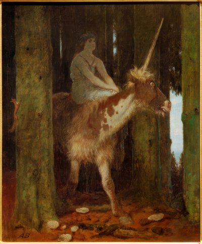 森の静寂 作： Arnold Böcklin