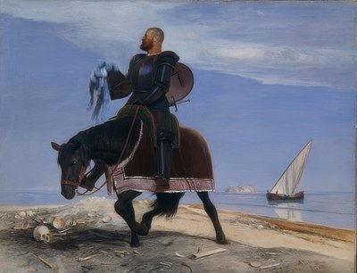 冒険家。 1882 作： Arnold Böcklin