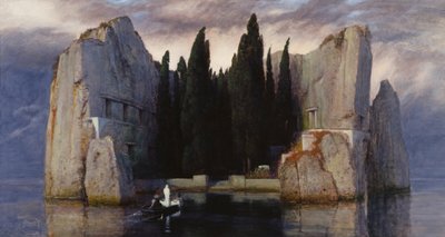 死者の島、1883 作： Arnold Böcklin