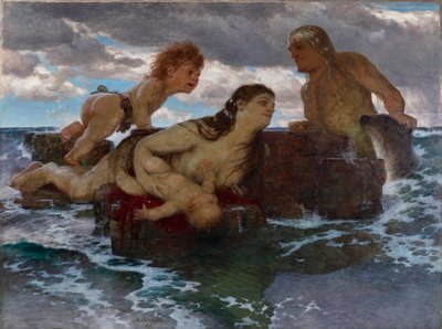 海の牧歌 作： Arnold Böcklin