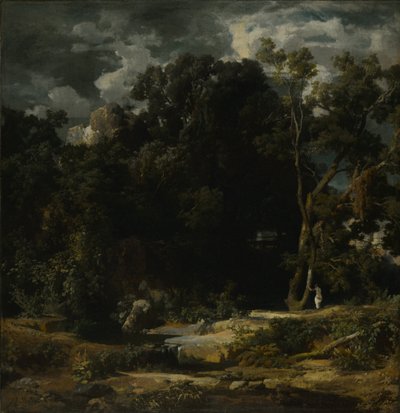 ローマの風景、1852 作： Arnold Böcklin