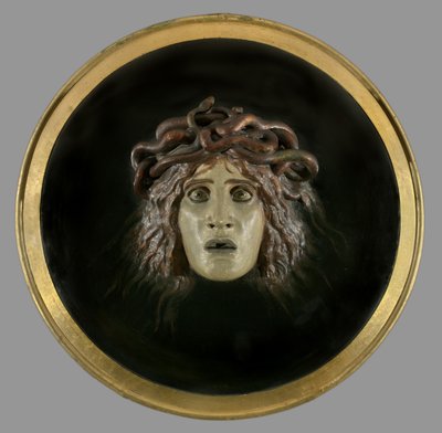 メデューズの顔をした盾、1897年 作： Arnold Böcklin