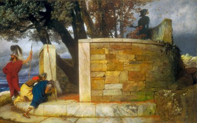 ヘラクレスの聖域 作： Arnold Böcklin
