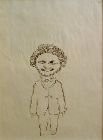 似顔絵 4 作： Arnold Schönberg