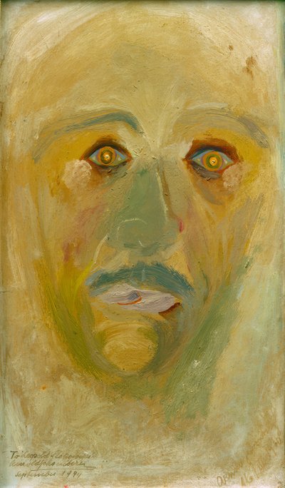 自画像（ビジョン） 作： Arnold Schönberg