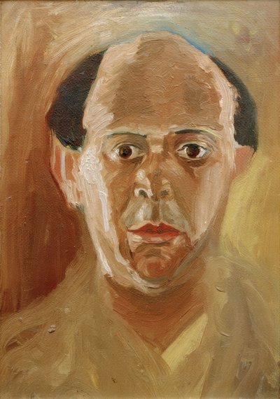 自画像 作： Arnold Schönberg