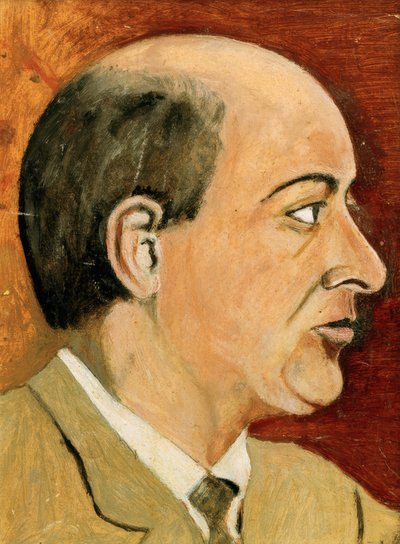 自画像 作： Arnold Schönberg