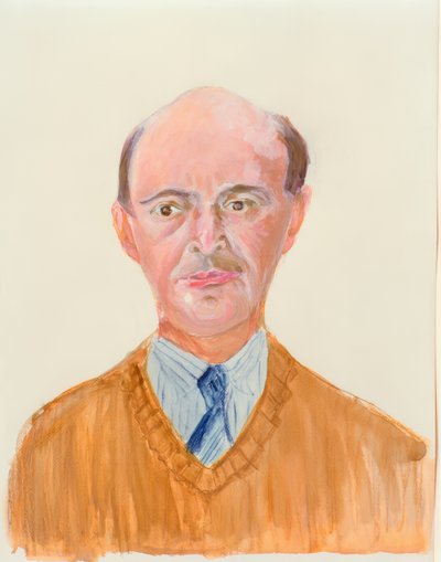 自画像 作： Arnold Schönberg