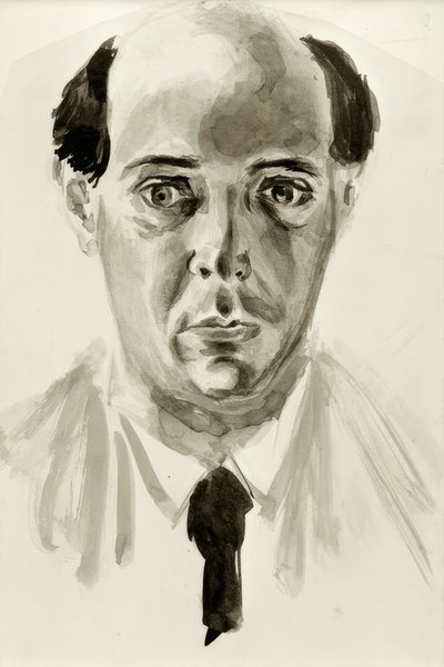 自画像 作： Arnold Schönberg