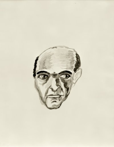 自画像 作： Arnold Schönberg