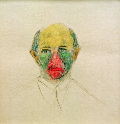 自画像 作： Arnold Schönberg