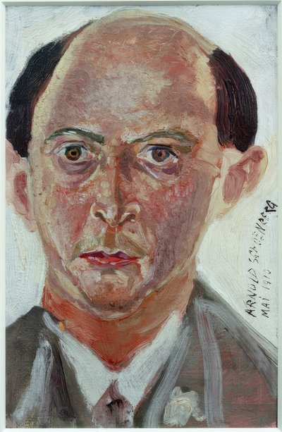 自画像 作： Arnold Schönberg