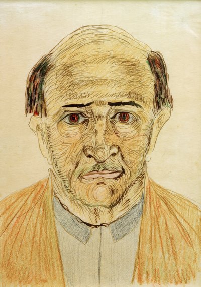 自画像 作： Arnold Schönberg