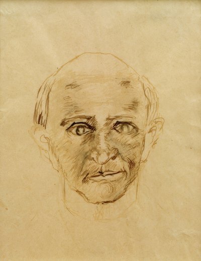 自画像 作： Arnold Schönberg