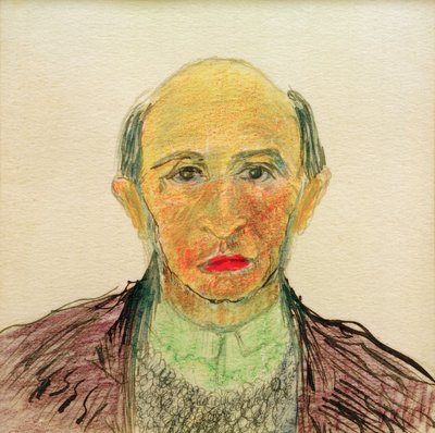自画像 作： Arnold Schönberg