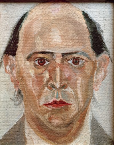 自画像 作： Arnold Schönberg