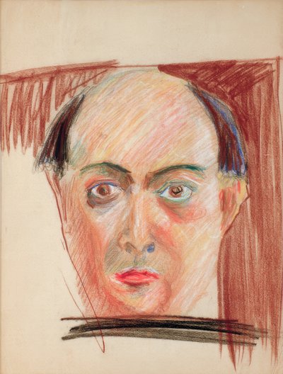 自画像 作： Arnold Schönberg