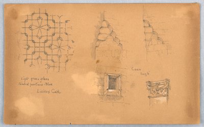 リジュー大聖堂の建築詳細 作： Arnold William Brunner
