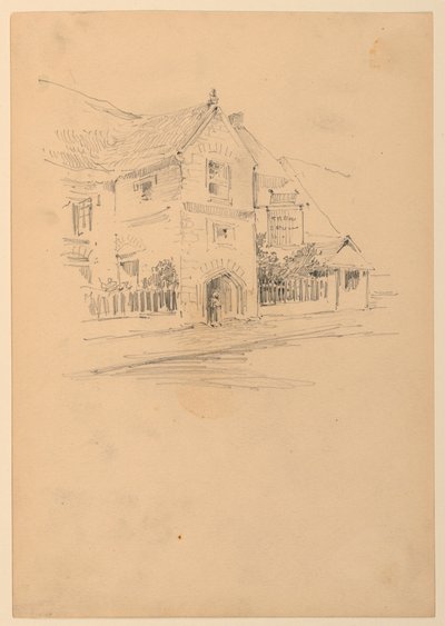 通りの家 作： Arnold William Brunner