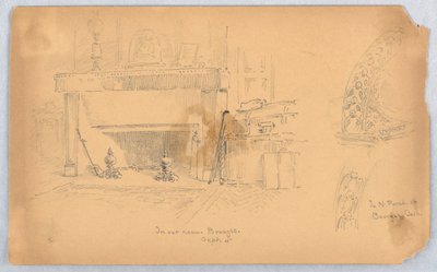 私たちの部屋で、ブールジュ 作： Arnold William Brunner